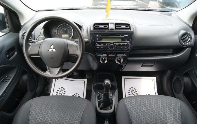 Mitsubishi Space Star cena 23900 przebieg: 80367, rok produkcji 2014 z Pilzno małe 379